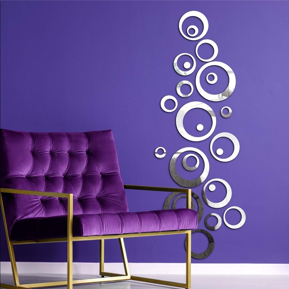 🌀Circle Reflective Wall Stickers🌀
